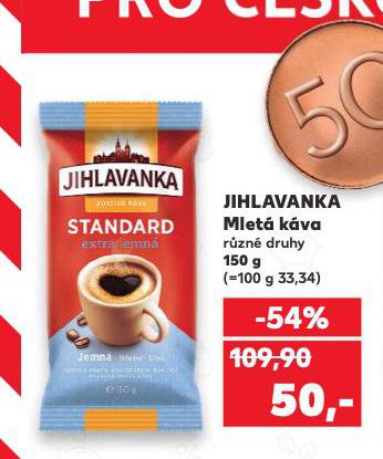 KÁVA JIHLAVANKA
