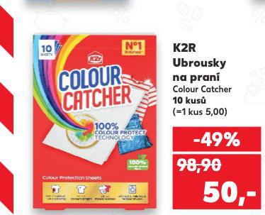 K2R COLOUR CATCHER STOP OBARVENÁ PRÁDLA