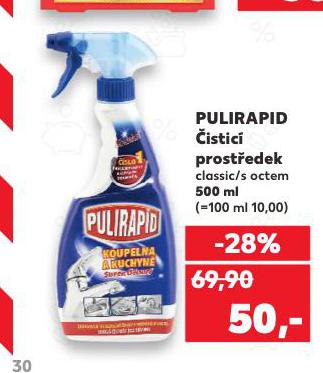 PULIRAPID ČISTICÍ PROSTŘEDEK