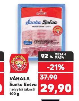 VÁHALA ŠUNKA BEČVA