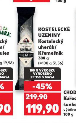 KOSTELECKÉ UZENINY KOSTELECKÝ UHERÁK