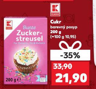 CUKR BAREVNÝ POSYP