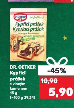 DR. OETKER KYPŘICÍ PRÁŠEK