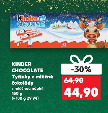 KINDER ČOKOLÁDA