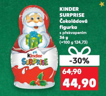 KINDER SURPRISE ČOKOLÁDOVÁ FIGURKA