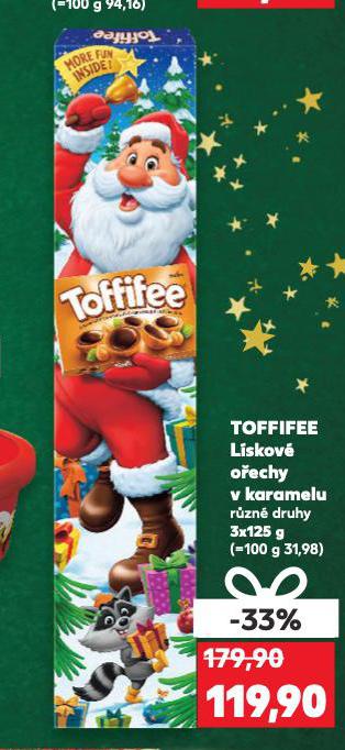 TOFFIFEE LÍSKOVÉ OŘECHY V KARAMELU