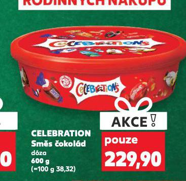 CELEBRATION SMĚS ČOKOLÁD