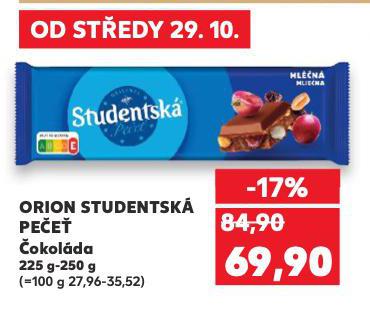ORION STUDENTSKÁ PEČE