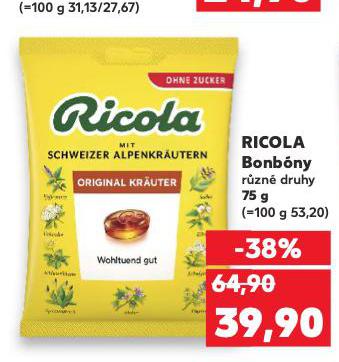 RICOLA BONBONY
