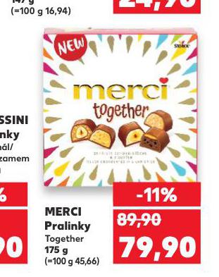 MERCI PRALINKY