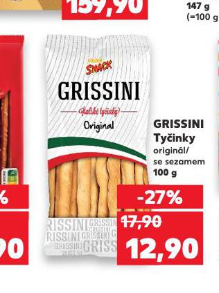 GRISSINI TYČINKY