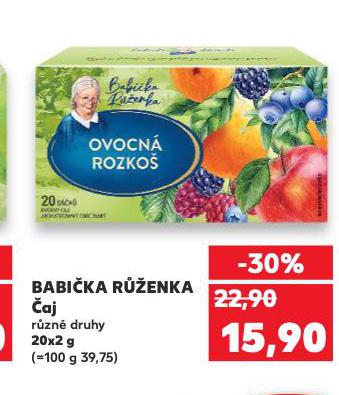 BABIČKA RŮŽENKA ČAJ