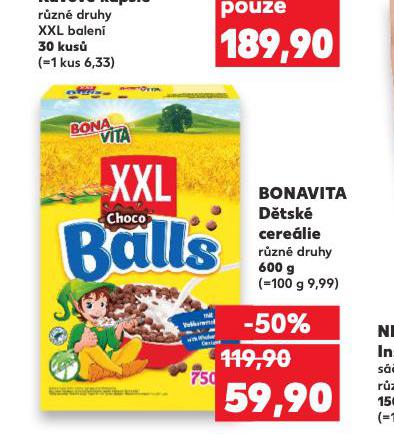 BONAVITA DĚTSKÉ CEREÁLIE