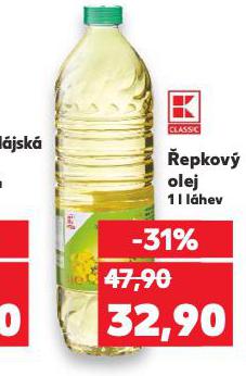 ŘEPKOVÝ OLEJ