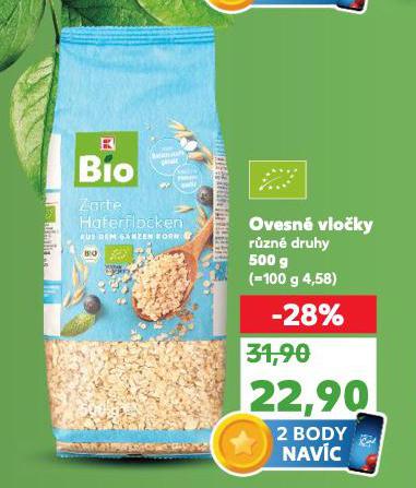 BIO OVESNÉ VLOČKY