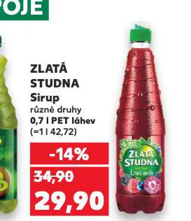 ZLATÁ STUDNA SIRUP