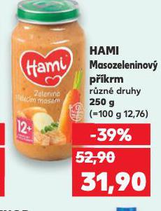 HAMI MASOZELENINOVÝ PŘÍKRM