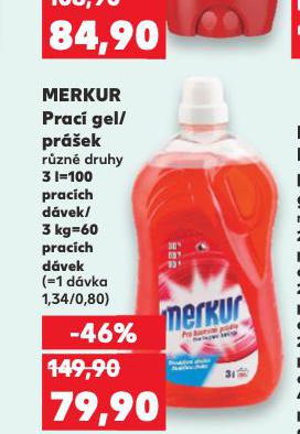 MERKUR PRACÍ GEL