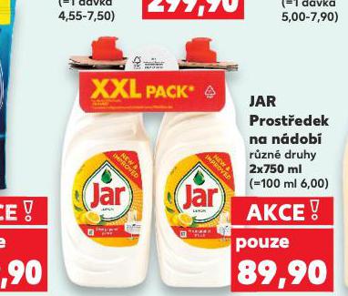 JAR PROSTŘEDEK NA MYTÍ NÁDOBÍ