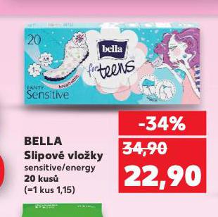 BELLA SLIPOVÉ VLOŽKY