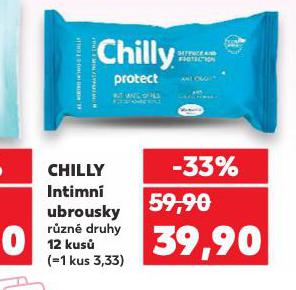 CHILLY INTIMNÍ UBROUSKY