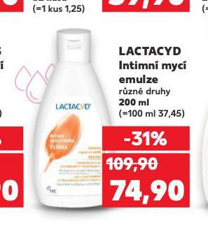 LACTACYD GEL NA INTIMNÍ HYGIENU