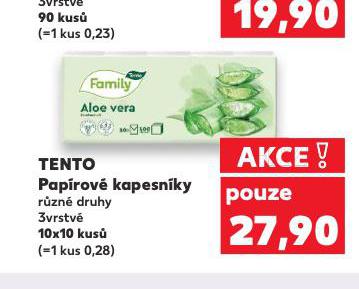 TENTO PAPÍROVÉ KAPESNÍKY