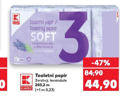 TOALETNÍ PAPÍR