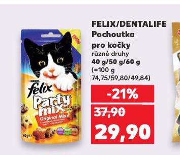 DENTALIFE POCHOUTKY PRO KOČKY