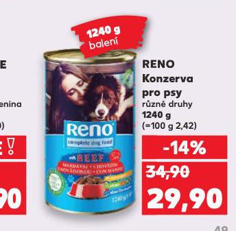 RENO KONZERVA PRO PSY