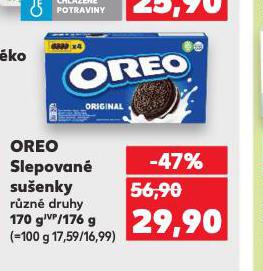 OREO SLEPOVANÉ SUŠENKY
