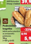 PODMÁSLOVÁ BAGETKA