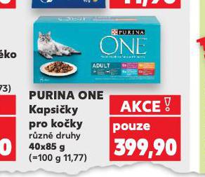 PURINA ONE KAPSIČKY PRO KOČKY