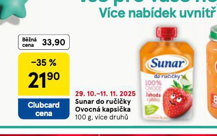 SUNAR DO RUČIČKY OVOCNÁ KAPSIČKA