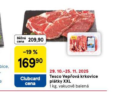 VEPŘOVÁ KRKOVICE PLÁTKY XXL