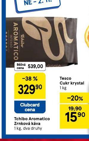 TCHIBO AROMATICO ZRNKOVÁ KÁVA