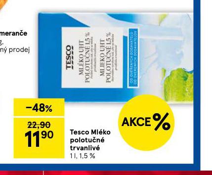 TRVANLIVÉ MLÉKO 1,5%