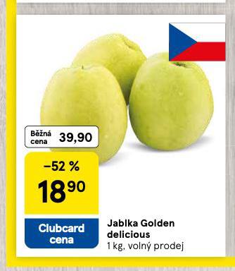 JABLKA GOLDEN DELEICIOUS