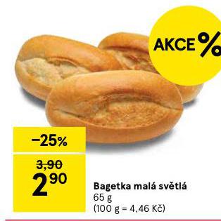 BAGETKA MALÁ SVĚTLÁ