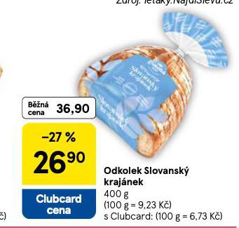 ODKOLEK SLOVANSKÝ KRAJÁNEK