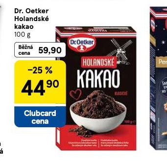 DR. OETKER HOLANDSKÉ KAKAO
