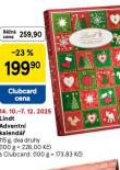 LINDT ADVENTNÍ KALENDÁŘ