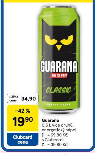 GUARANA ENERGY DRINK