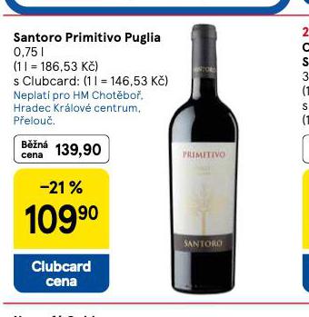 SANTORO PRIMITIVO PUGLIA