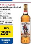 CAPTAIN MORGAN SPICED GOLD
