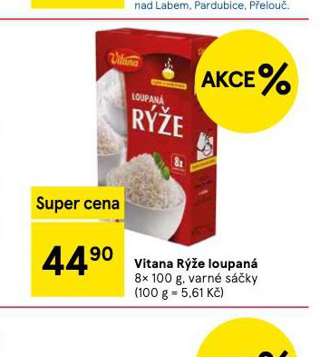 VITANA RÝŽE LOUPANÁ