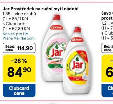 JAR PROSTŘEDEK NA NÁDOBÍ