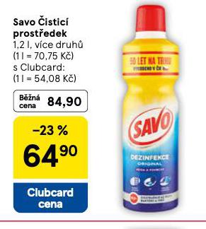 SAVO ČISTÍCÍ PROSTŘEDEK