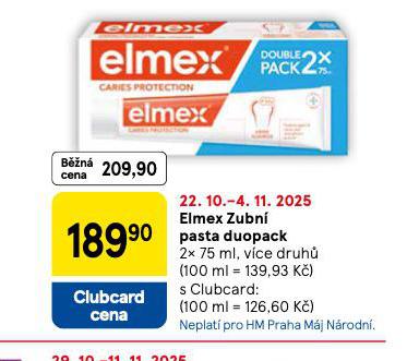 ELMEX ZUBNÍ PASTA