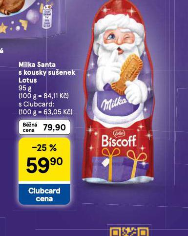MILKA SANTA S KOUSKY SUŠENEK LOTUS